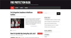 Desktop Screenshot of fireprotectionblog.com